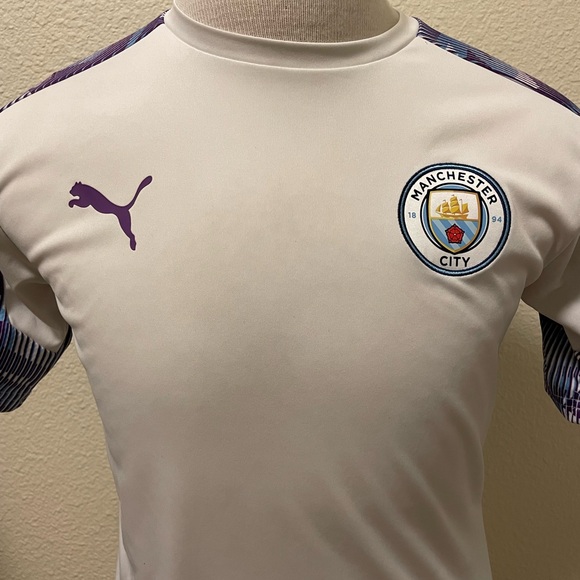 Manchester City PUMA soccer‎ Jersey men’s Size Medium - Picture 2 of 6